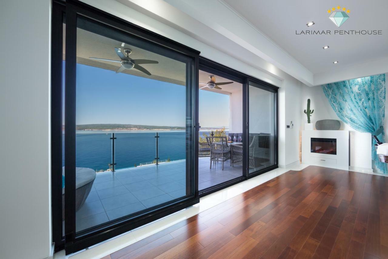Apartament Larimar Penthouse Crikvenica Zewnętrze zdjęcie