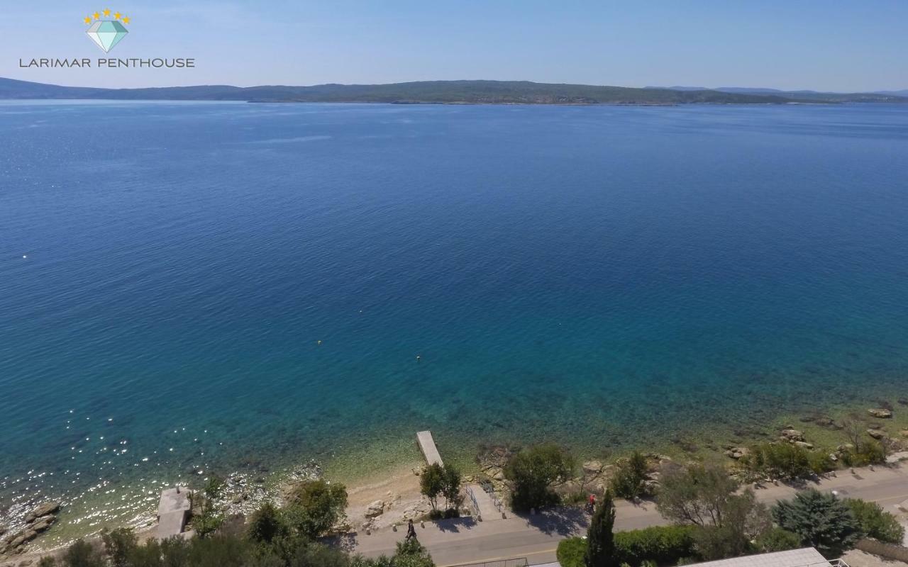 Apartament Larimar Penthouse Crikvenica Zewnętrze zdjęcie