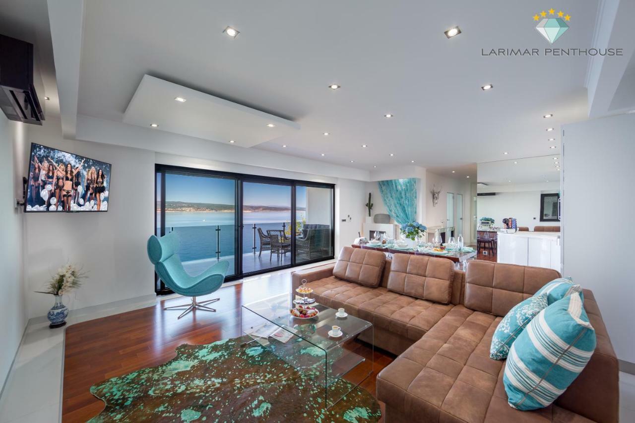 Apartament Larimar Penthouse Crikvenica Zewnętrze zdjęcie